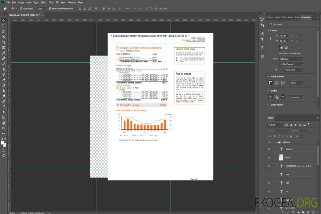 Projet de loi sur les services publics PSEG de New York, page 4, SCR template